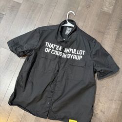Awful Lot Of Cough Syrup ALOC Dickies Shirt 