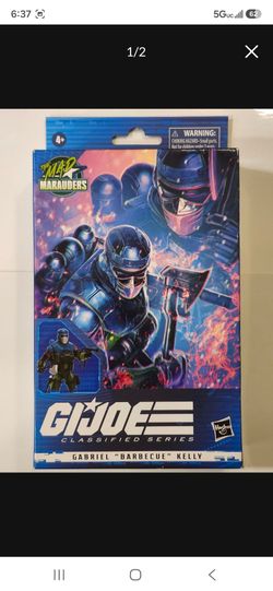 G.I.JOE. CLASSIFIED SERIES. THE MAD MARAUDERS.  GABRIEL BARBECUE KELLY.  6.5 " ACTION FIGURE.