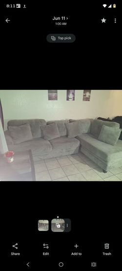 Sofa couch and 2 tables