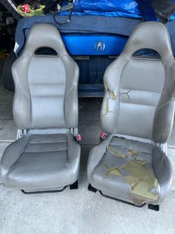Rsx seats front rear driver passenger