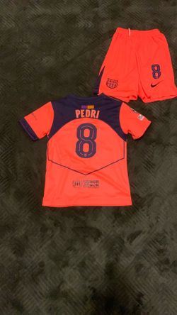 2025-2026 Pedri Barcelona Third Kid Jersey