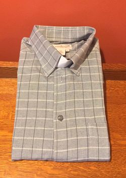 Ermenegildo Zenga Men’s Long Sleeve Button Up Large Casual Dress Shirt Made in Italy 🇮🇹 Shipping Available