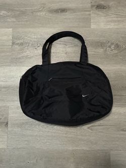 Vintage 2000s Nike Black Multi Pocket Utility Gym Tote Bag