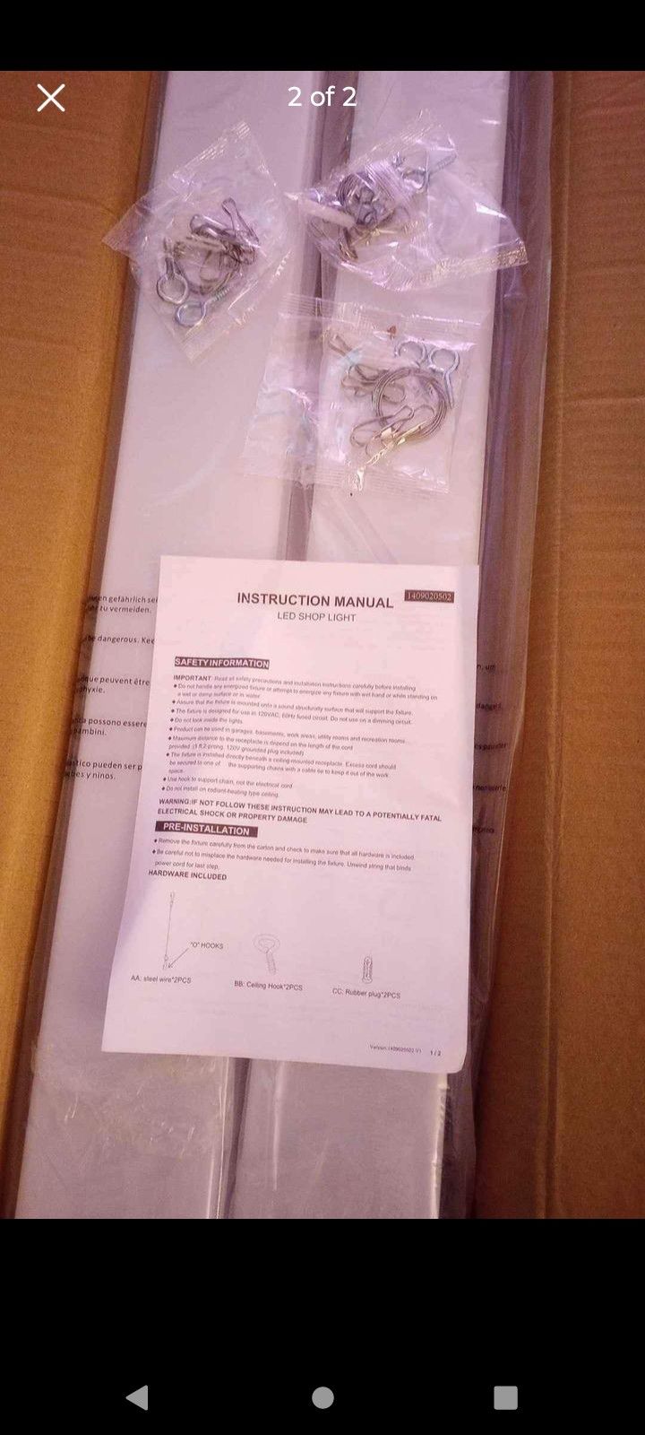 Shop Lights Brand New