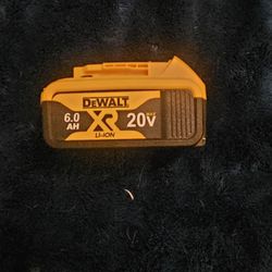 DeWalt 20V MAX DCB206 6 Ah Lithium-Ion Battery Pack