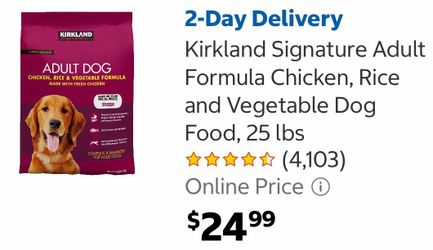 Kirkland Dog Food