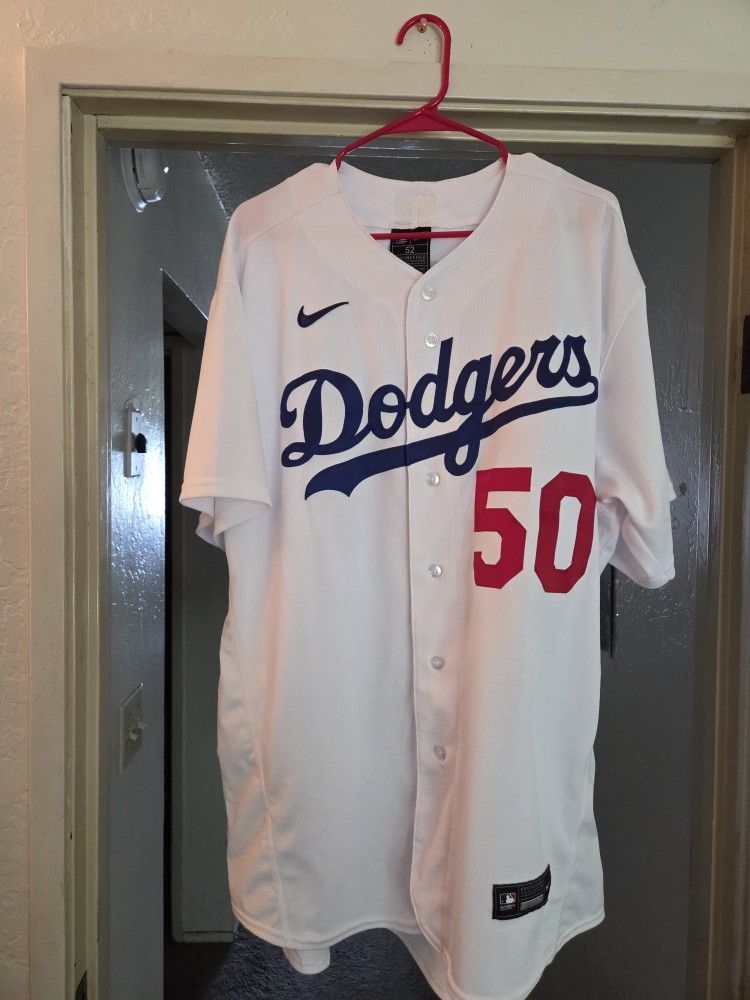 Nike Elite Los Angeles Dodgers Authentic Mookie Betts Jersey Sz 52 XXL