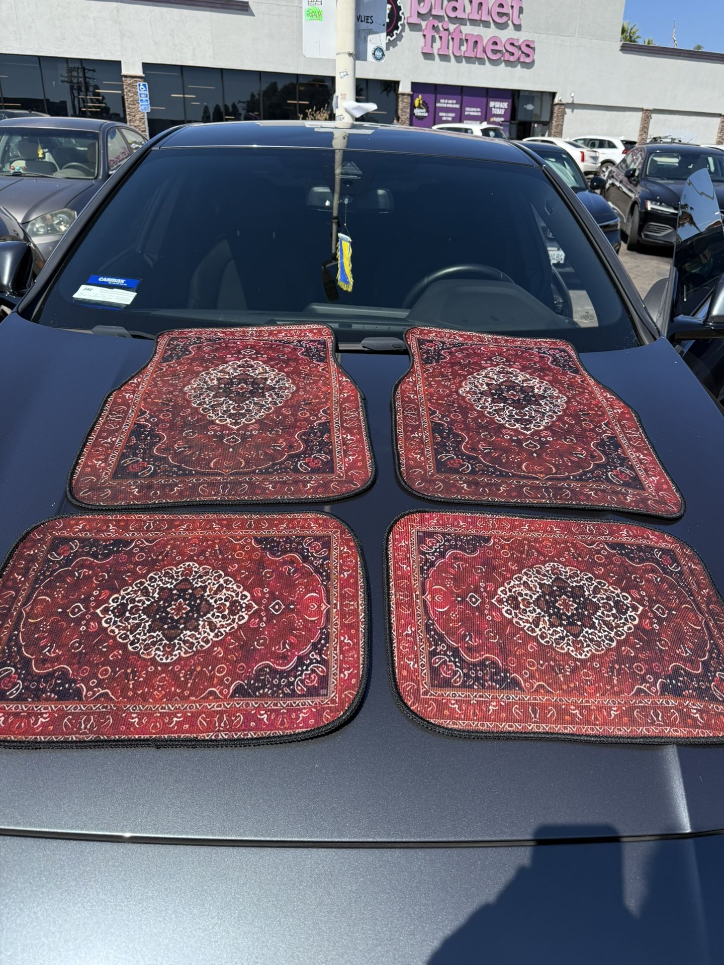 Persian Rug Design Car Mats
