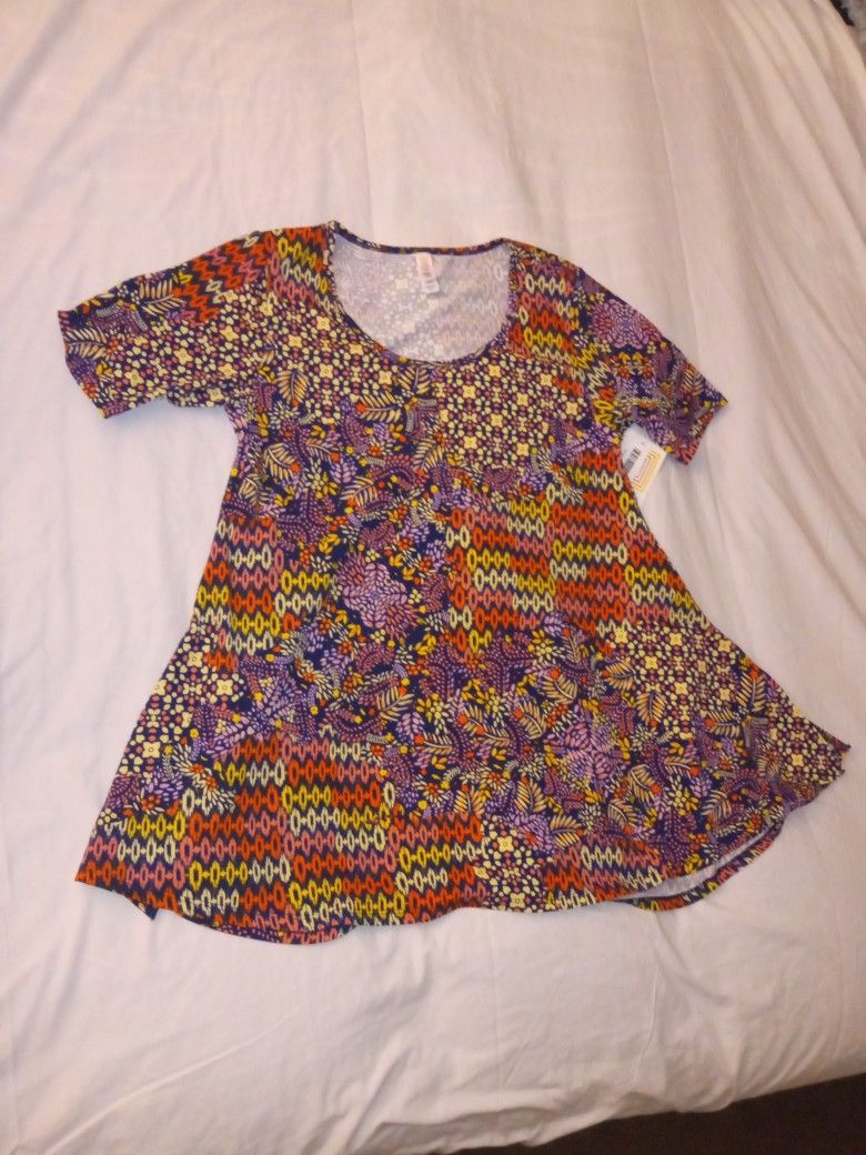 LULAROE SIZE X SMALL WOMENS BLOUSE SHIRT