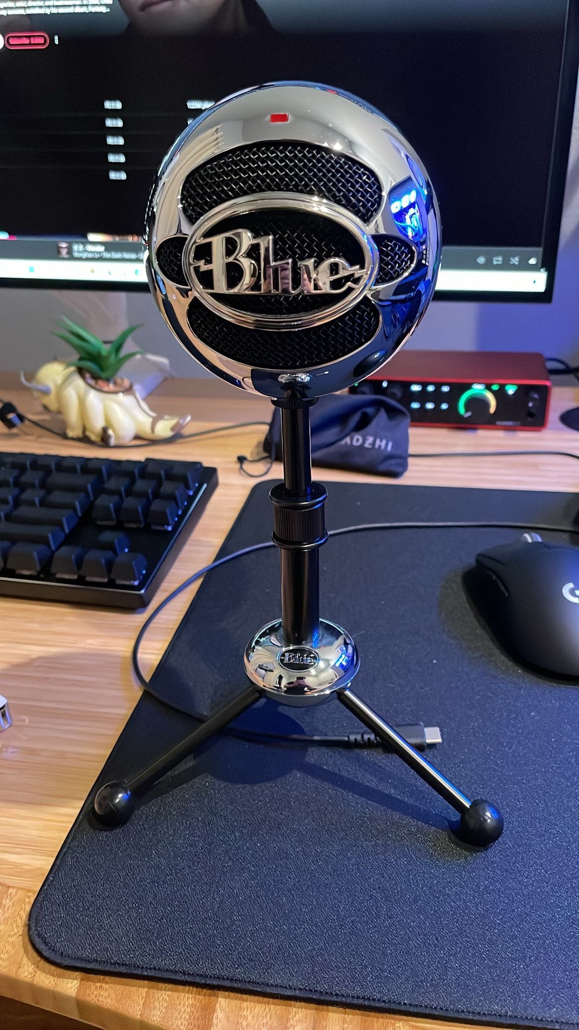 Blue Snowball USB Microphone for PC, Mac