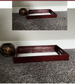 Tray And Candle Holder