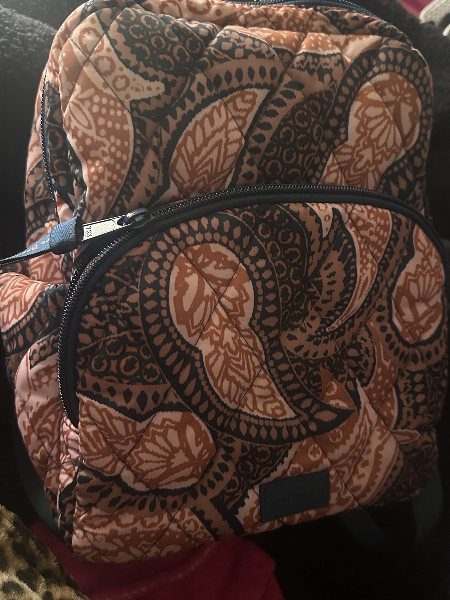 NEW! Vera Bradley Ultralight FERN PAISLEY Backpack (