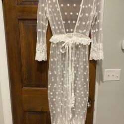 Beautiful Lace Cardigan Size Small / Medium 