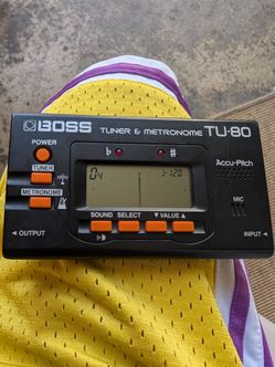 Vintage BOSS TU-80 Tuner