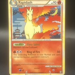 Rapidash Vintage Holo Tcg Pokemon 