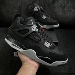 Nike Jordan 4 Black Canvas