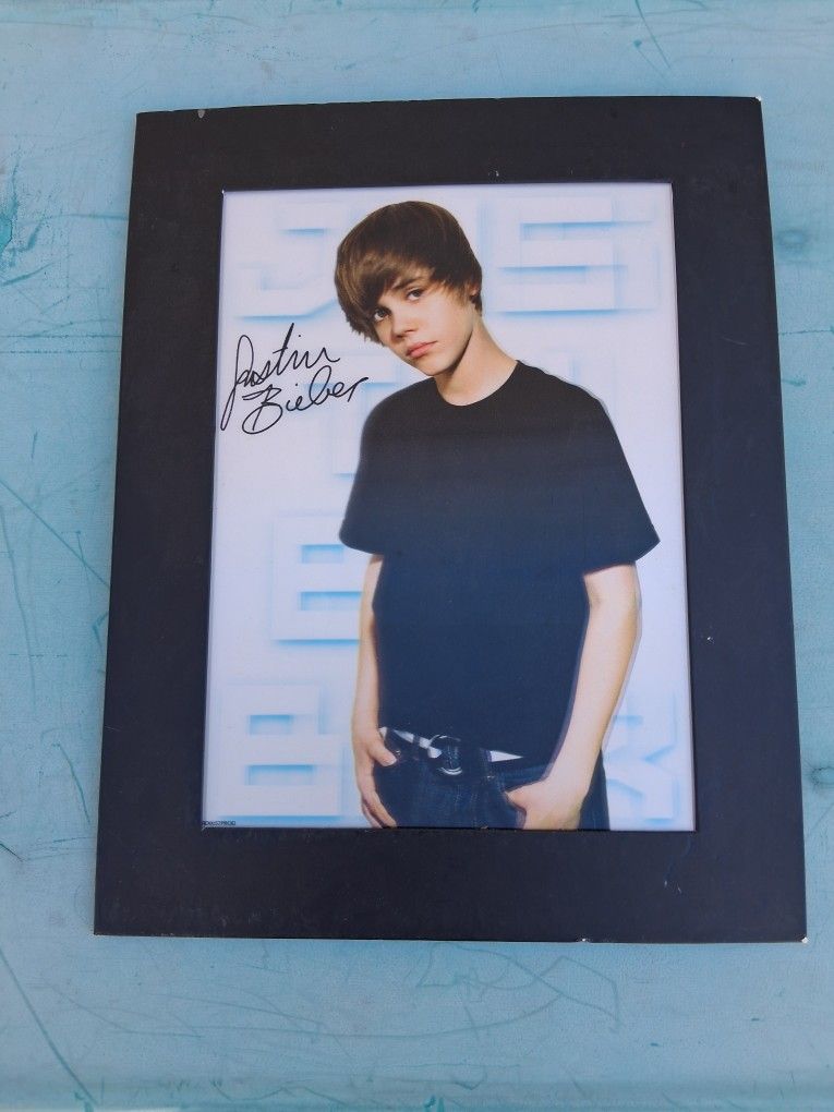 Justin Bieber Lenticular Photo