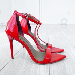 Bcgb High Heels Red Woman’s Shoes