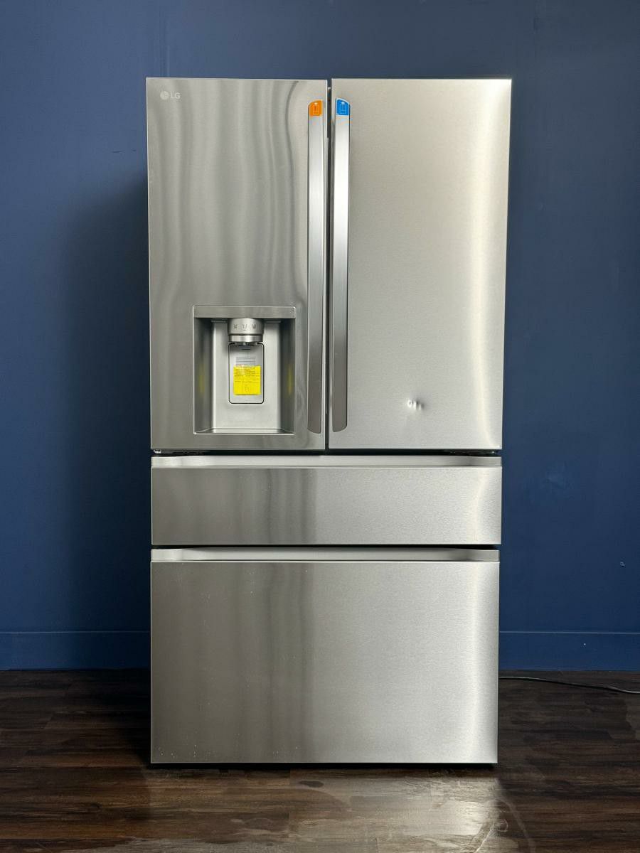 LG 28.6 Cu. Ft. 4-Door French Door Smart Refrigerator with Full-Convert Drawer - Stainless Steel - $