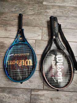 Wilson Graphite 28" Stretch Tennis Rackets - $15 each