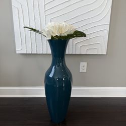 Blue vase