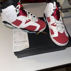 Air Jordan 6 Retro Carmines/  GS 