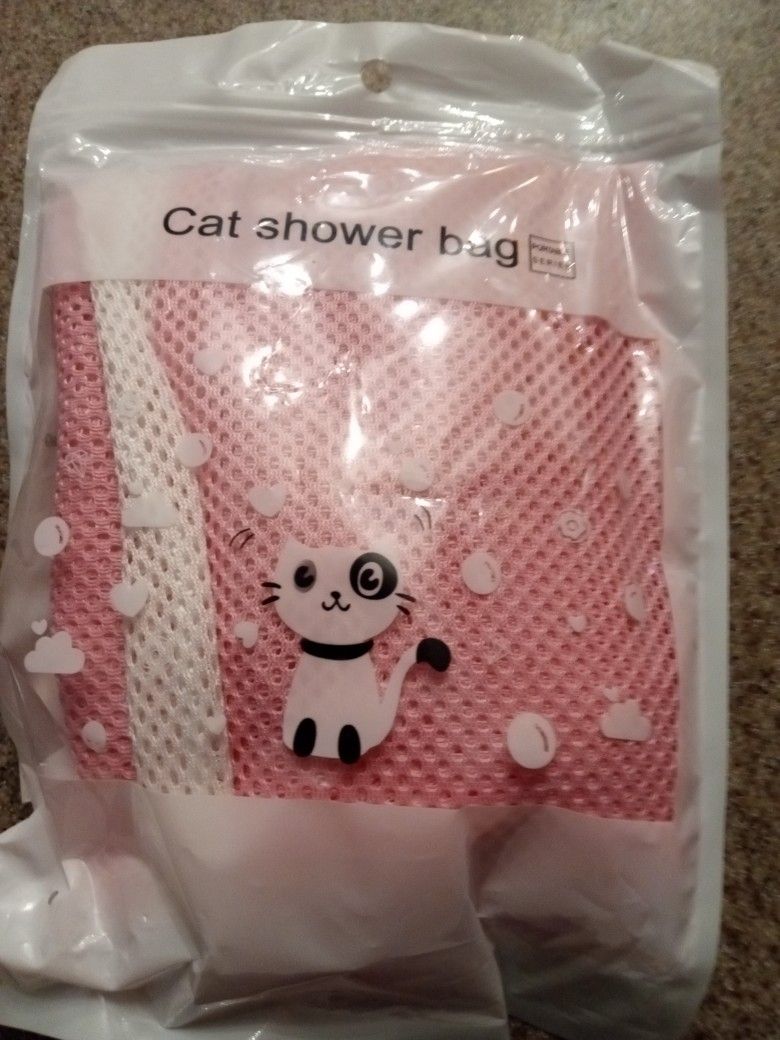 Cat Shower Bag