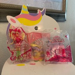 Mcdonald’s The Little Pony Doll (2) and  Let The Little Pony (1)