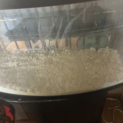 Large Aquarium W Sand And Pump