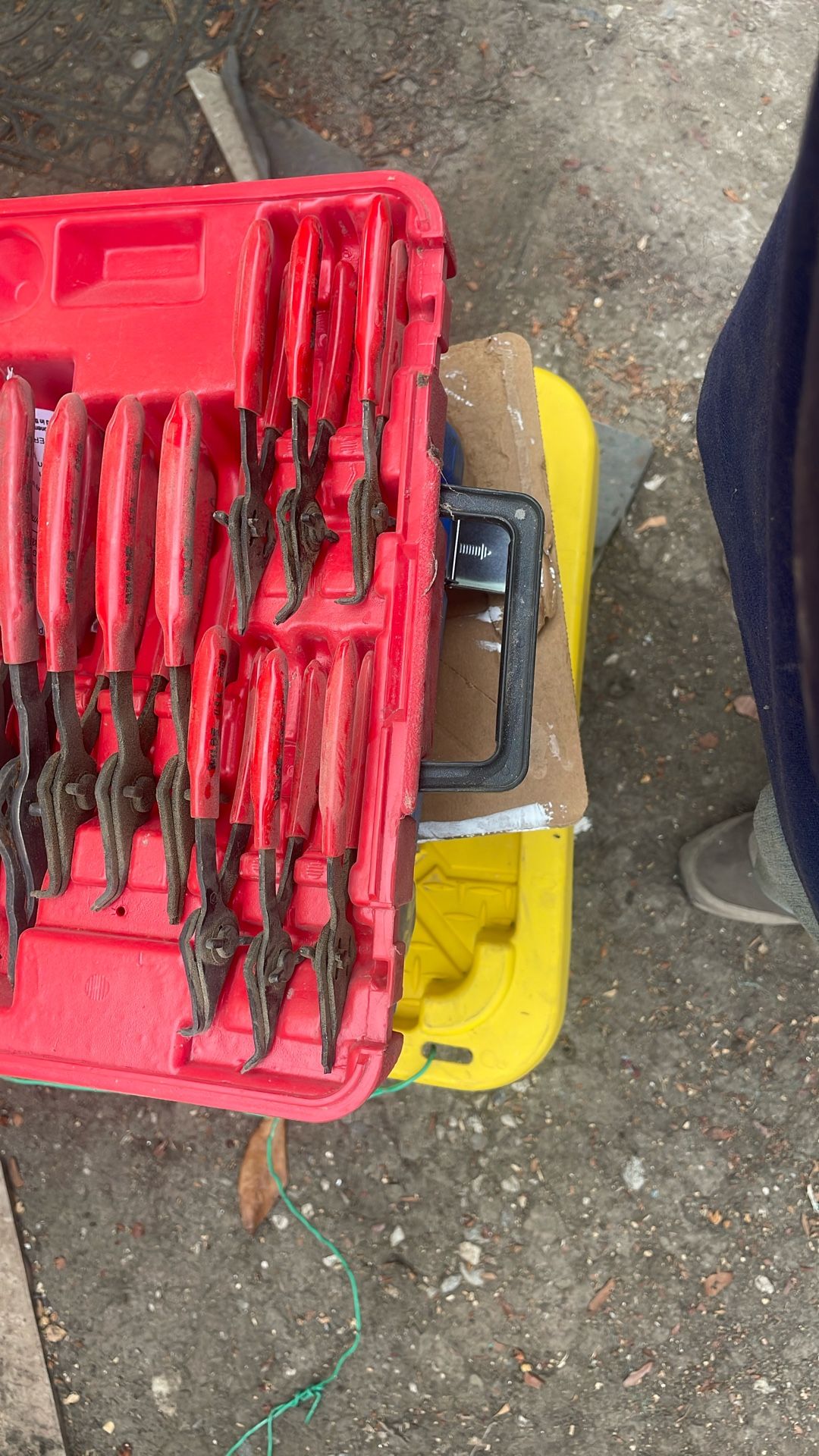 Retaining Ring Plier Set Convertibles For Internas And Externas Rings 