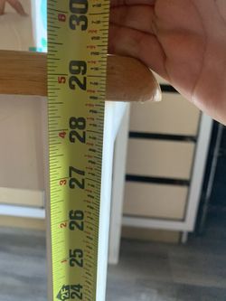 Small solid wood table