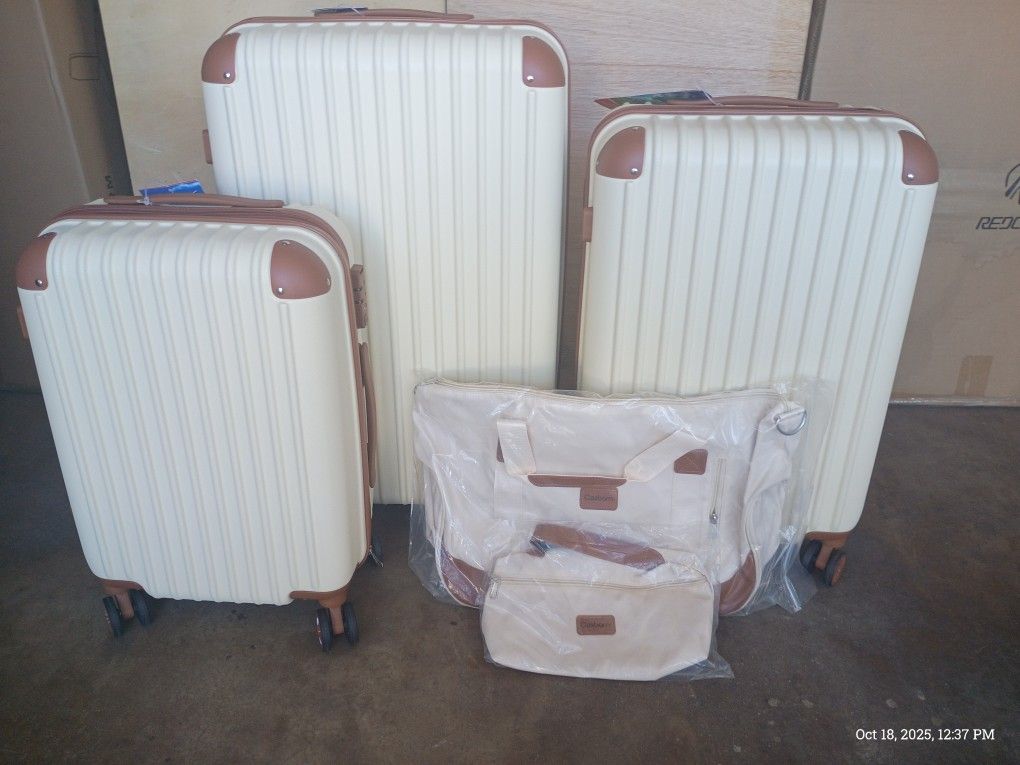 Luggage Set Of 5 Pieces