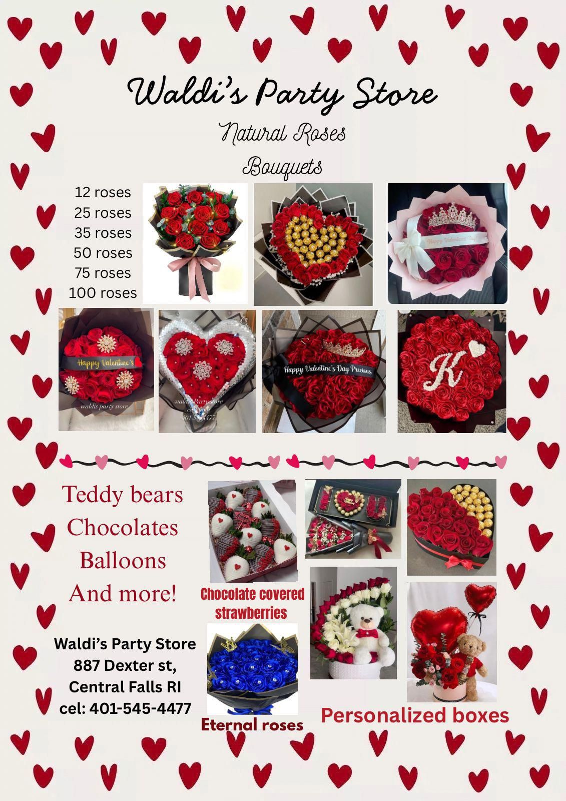 Waldis Party Store Valentines Edition!