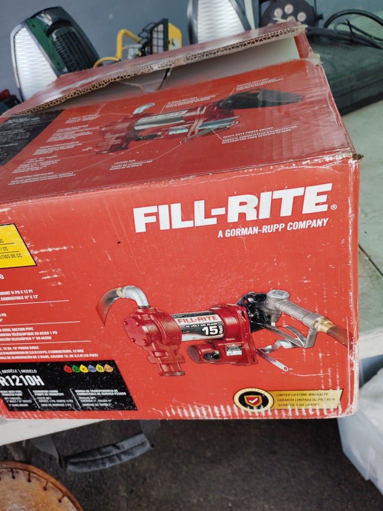 Fill Rite Pump And Hoses