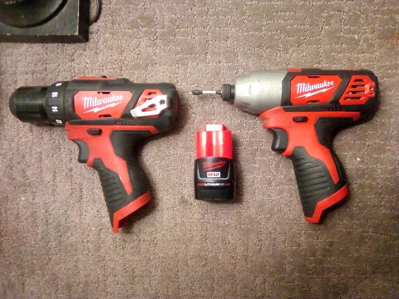 Milwaukee Impact And Drill