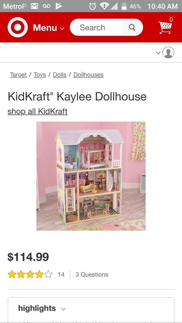 Kaylee Dollhouse with Furniture for Sale in Jacksonville, FL OfferUp