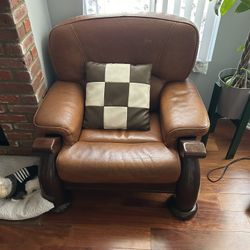 Leather Single Couch