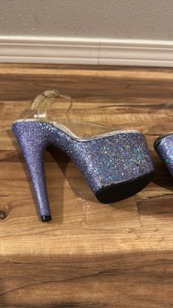 Pleaser Glitter High Heels Size 6 – Gently Used