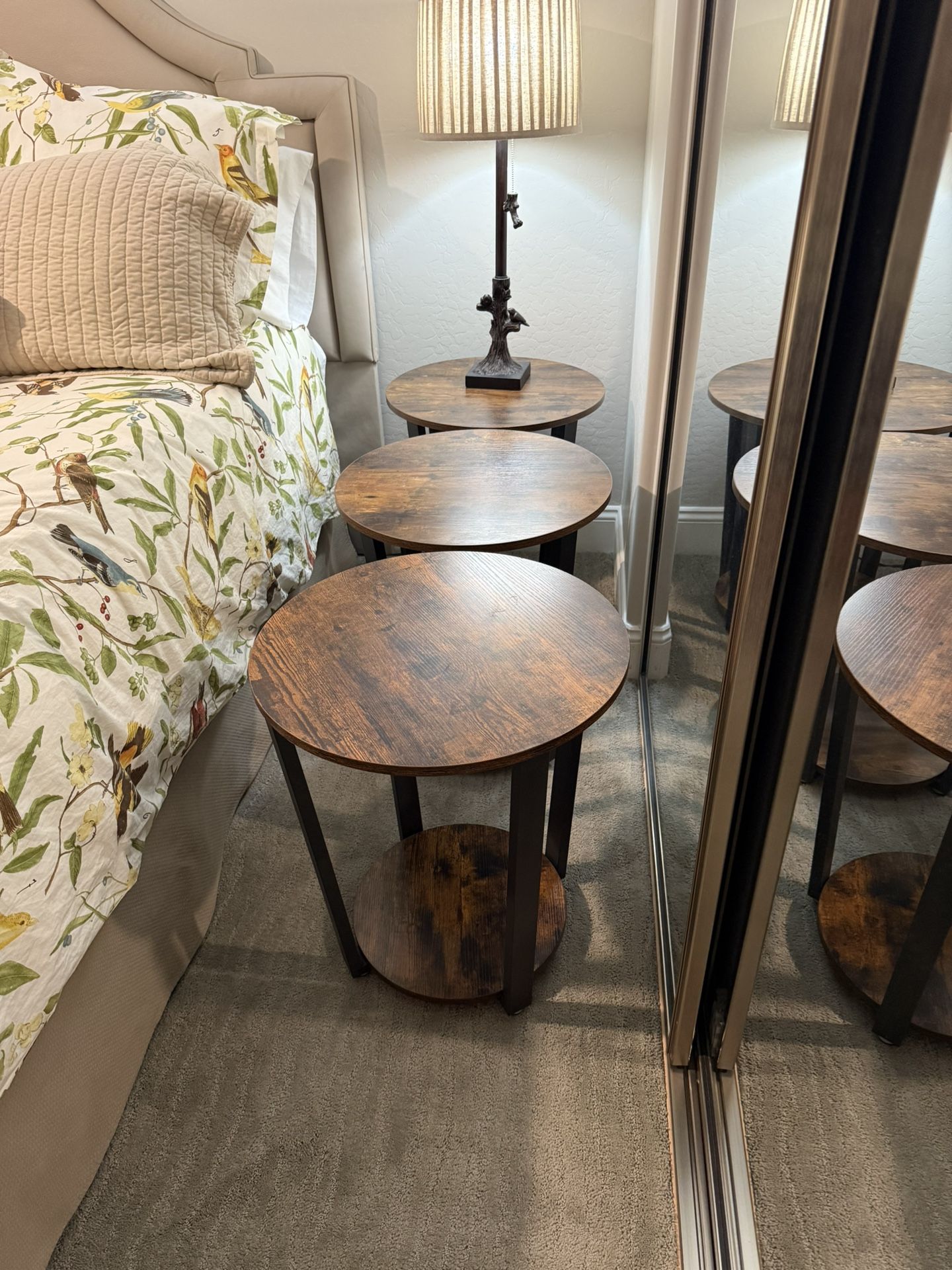 3 Matching End Tables OR Nightstands- Excellent Condition!