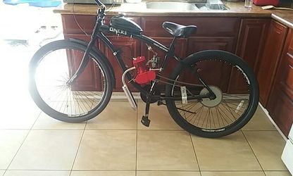 Motorized beach cruiser 80cc ready to use
