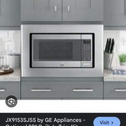 GE Microwave And 30 Inch Trim Kit