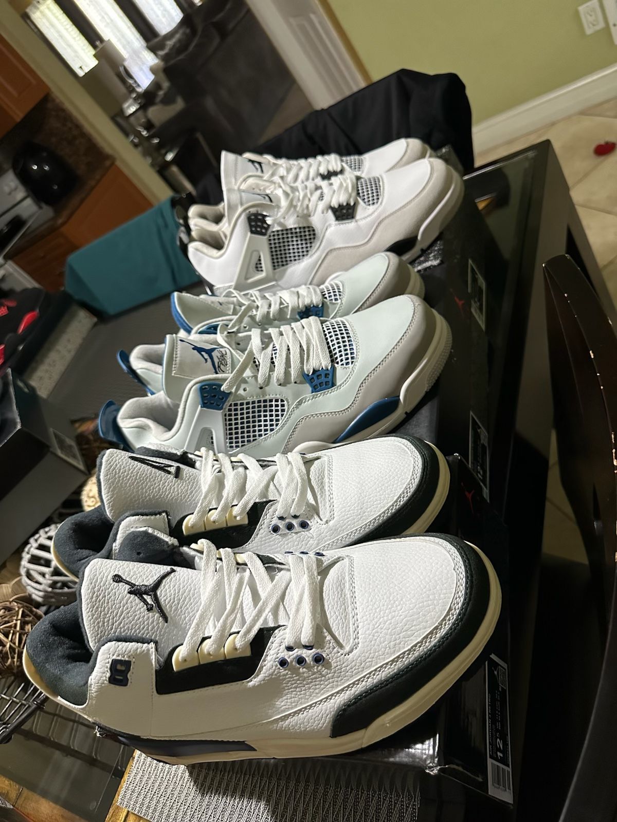 Jordan’s 3 & 4s
