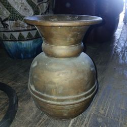 Vintage Brass Spitoon 