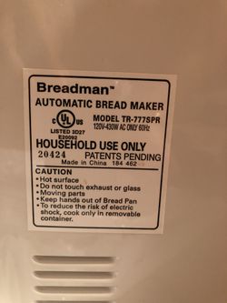 Bread man Automatic Bread Maker