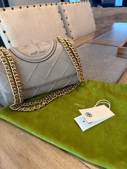 Tory Burch Fleming Soft Leather Convertible Shoulder Bagd