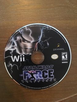 Nintendo Wii Star Wars the force unleashed