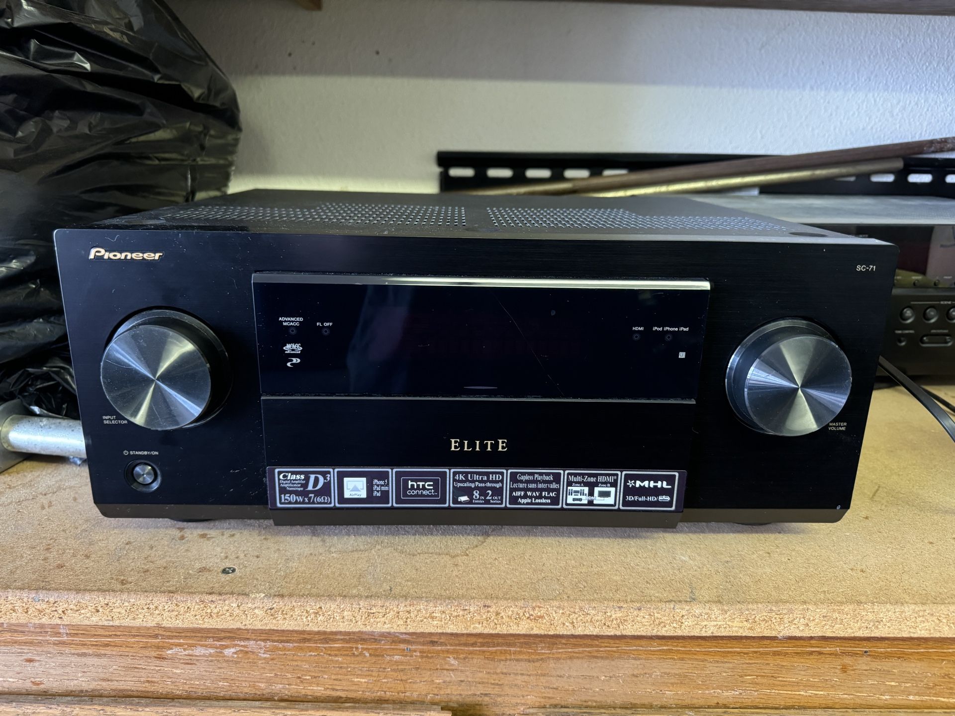 Pioneer Elite Sc-71 Media Receiver