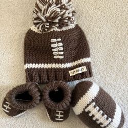 Baby Boy, Football Baby Photo Shoot Prop Crocheted Outfit