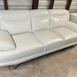 Like New 3 Months Old Sofia Vergera Leather Couch 