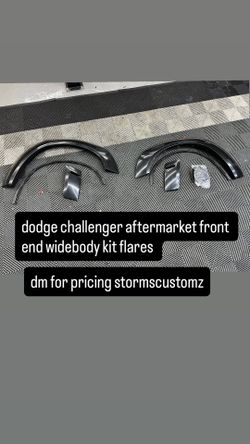 dodge challenger flares